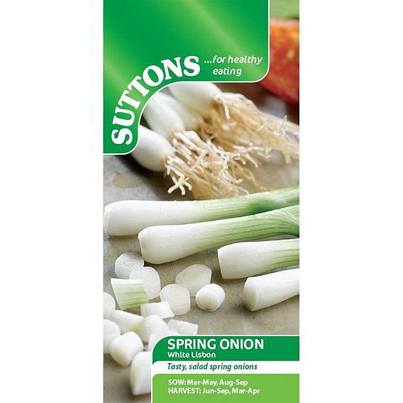 Onion (Salad) 'White Lisbon' - Seeds