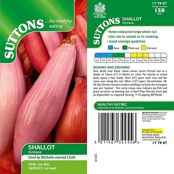 Shallot (Banana) 'Simiane' - Seeds