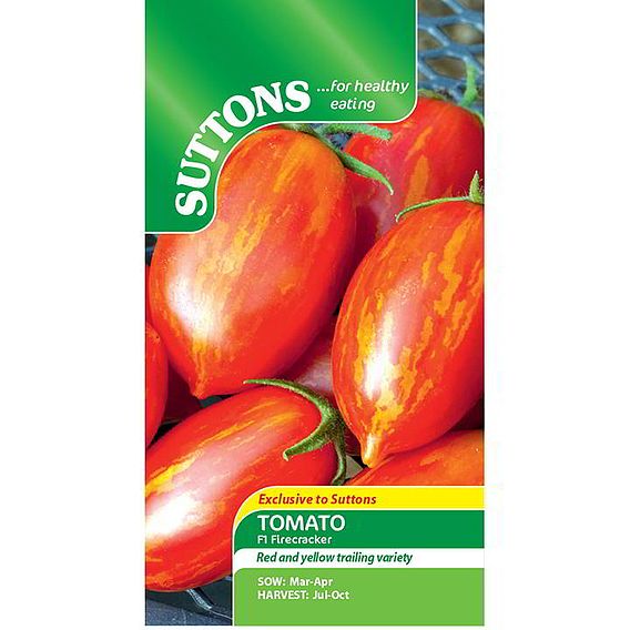 Tomato Seeds - F1 Firecracker (Determinate)