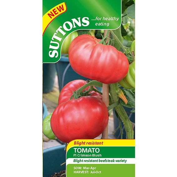 Tomato Seeds - F1 Crimson Blush (Indeterminate)