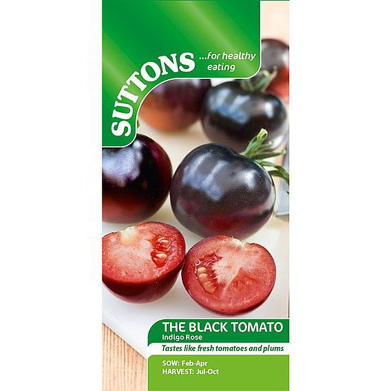 Tomato Indigo Rose 'The Black Tomato (Indeterminate)' - Seeds