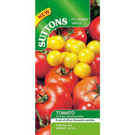 Tomato Seeds - Summer Sensation Mix (Indeterminate)