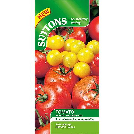 Tomato 'Summer Sensation Mix (Indeterminate)' - Seeds