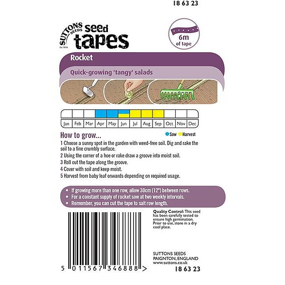 Rocket - Seed Tape