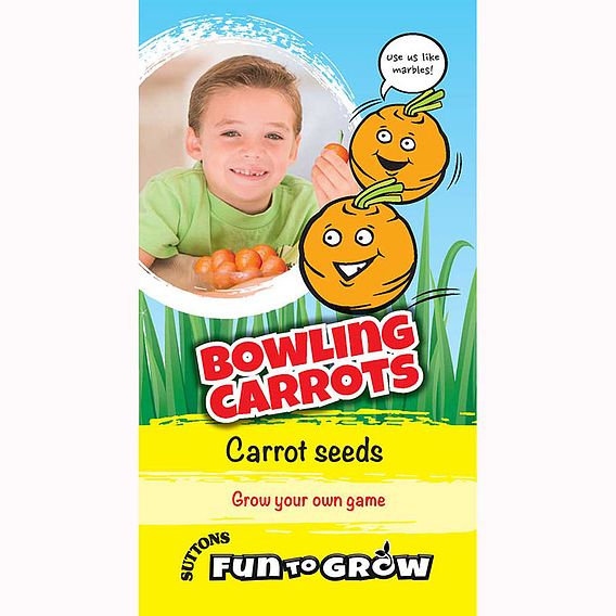 Carrot 'Bowling Carrots (Rondo)' - Seeds