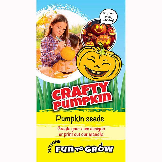 Pumpkin 'Crafty Pumpkin (Hundredweight)' - Seeds