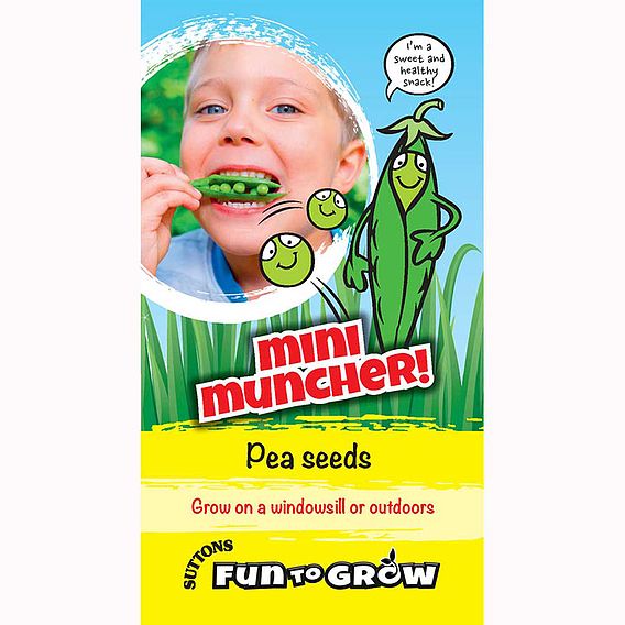 Pea 'Mini Muncher (Tom Thumb)' - Seeds