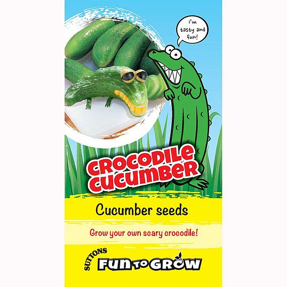 Cucumber 'Crocodile Cucumber (Bush Champion)' - Seeds