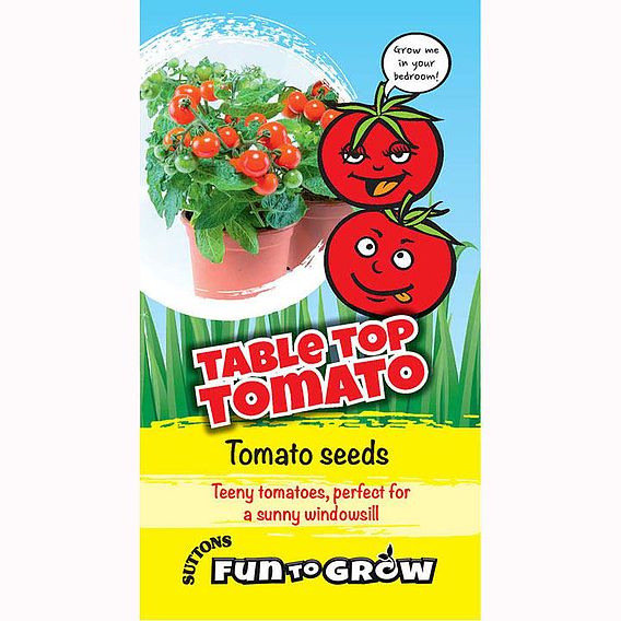Tomato Seeds - Table Top Tomato (Sweet 'n' Neat Red) (Determinate)