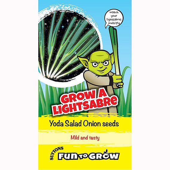 Onion 'Grow A Lightsabre (F1 Yoda)' - Seeds