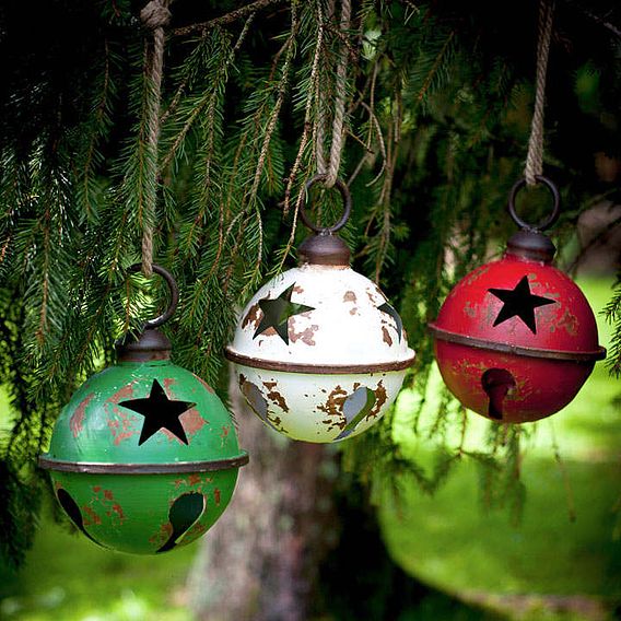 Giant Metal Bauble with Star Design