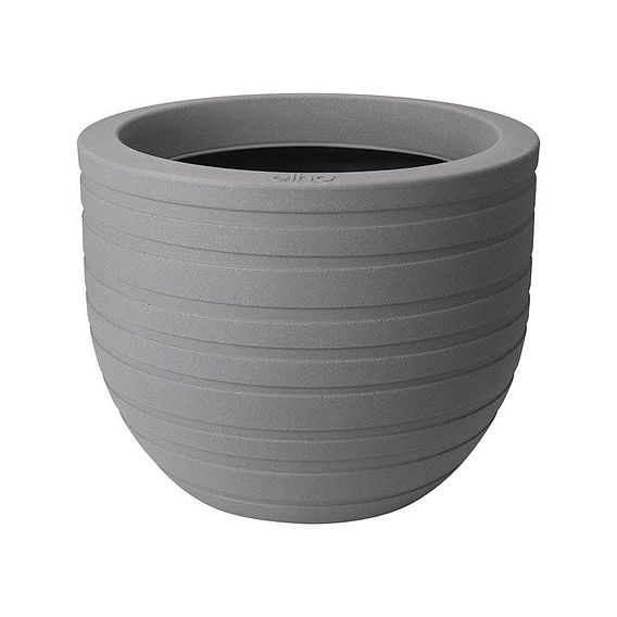 40cm Allure Ribbon Pot - Mineral Clay Colour