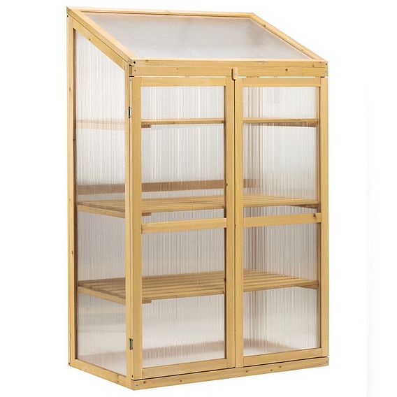 Three Tier Wooden Cold Frame