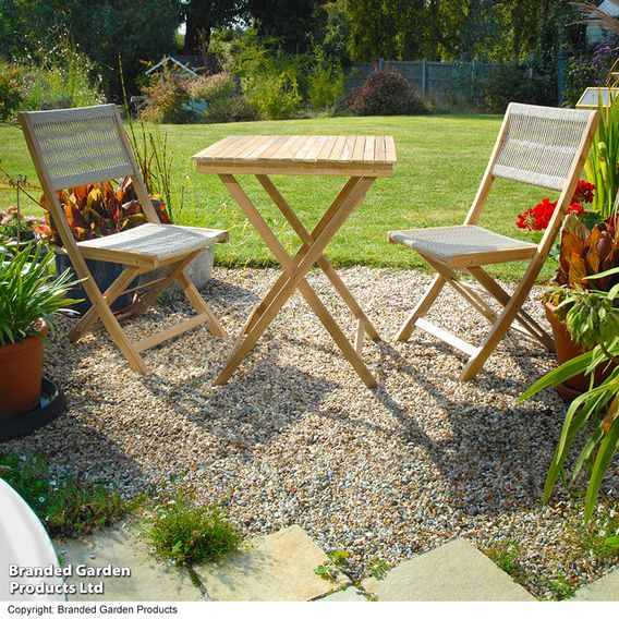 Garden Gear Arwen Acacia Hardwood Bistro Set