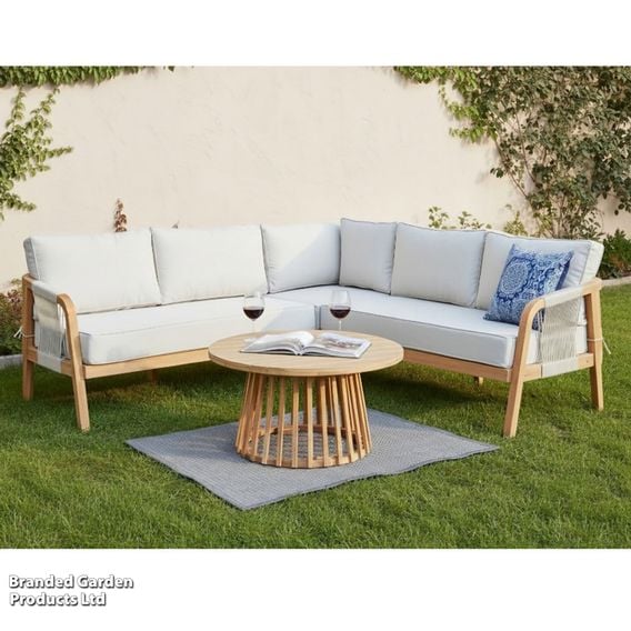 Garden Gear - Acacia Eleni Corner Sofa Set