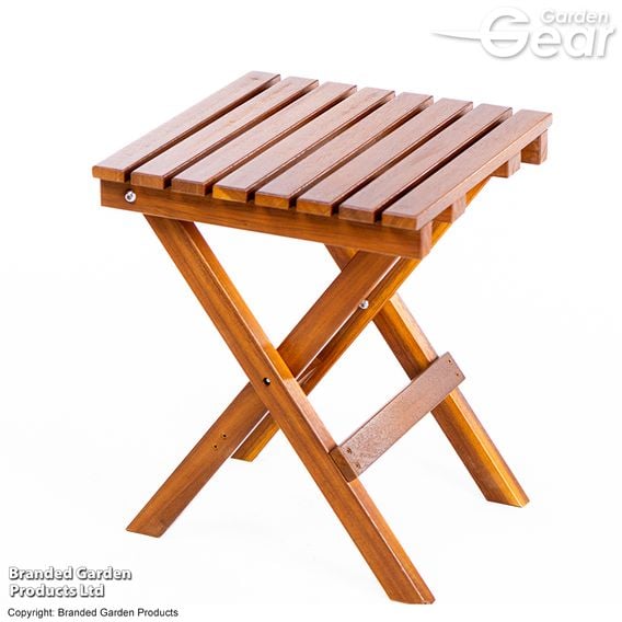 Garden Gear - Acacia Folding Side Table