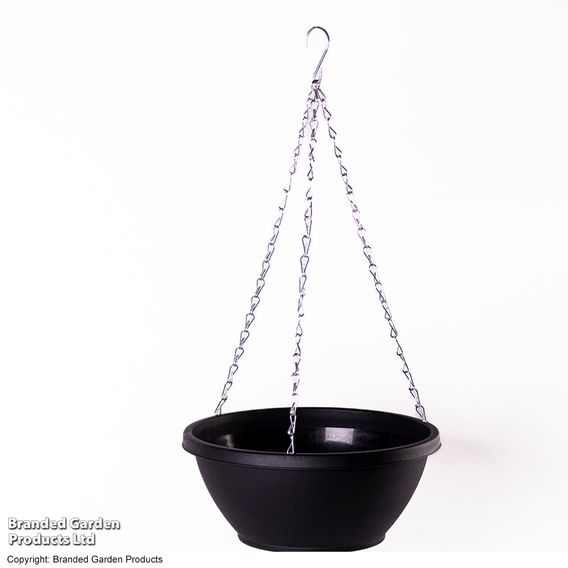 25cm Plastic Hanging Basket