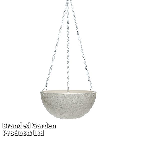 Medium Stone Effect Hanging Basket