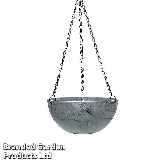 Medium Stone Effect Hanging Basket