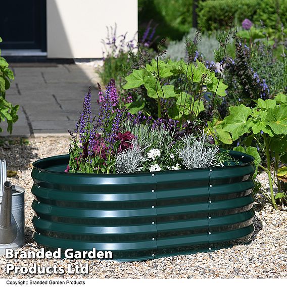 Metal Raised Modular Planter