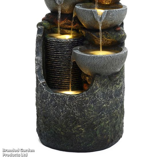 Serenity - Cascading Slate Water Feature