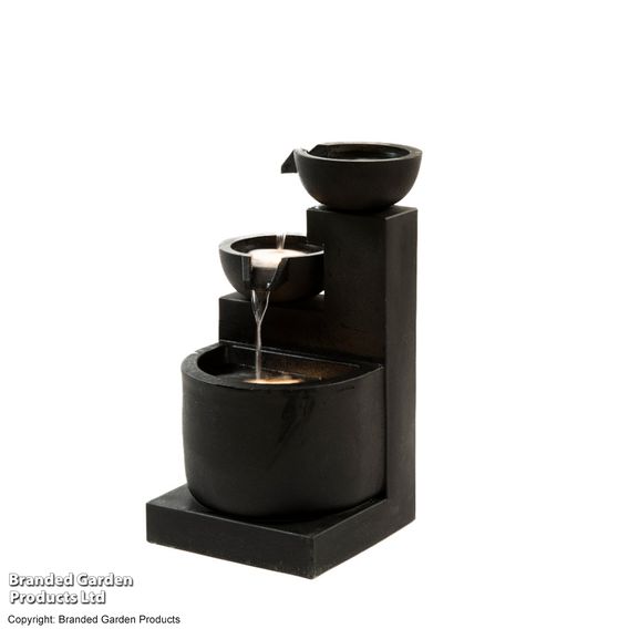 Serenity - Three Bowl Cascading Water Feature