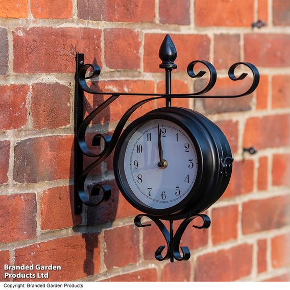 Garden Gear - Sedgewick Double-Sided Station Clock