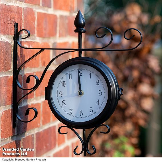 Garden Gear - Sedgewick Double-Sided Station Clock