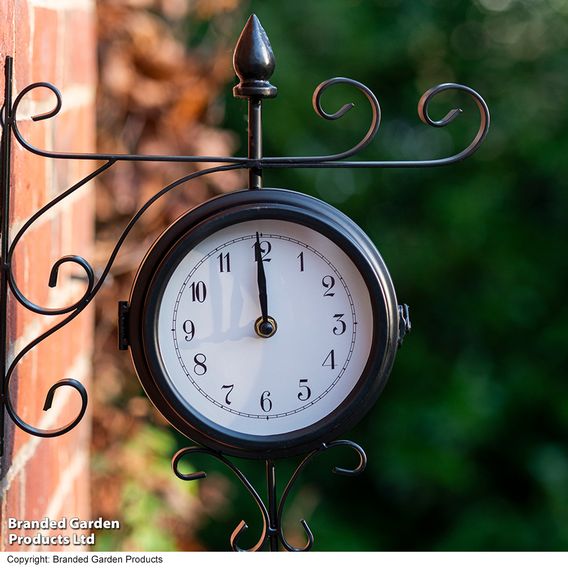 Garden Gear - Sedgewick Double-Sided Station Clock