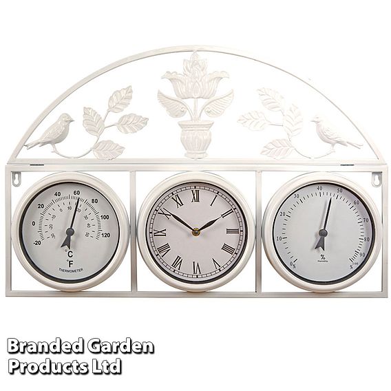 Garden Gear - Garden Wall Clock - Cream