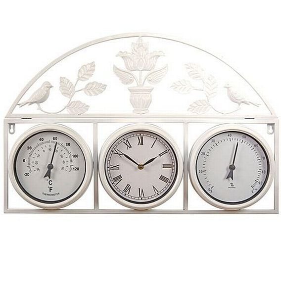 Garden Gear - Garden Wall Clock and Weather Station
