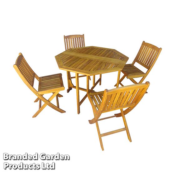 4 Person Acacia Dining Set