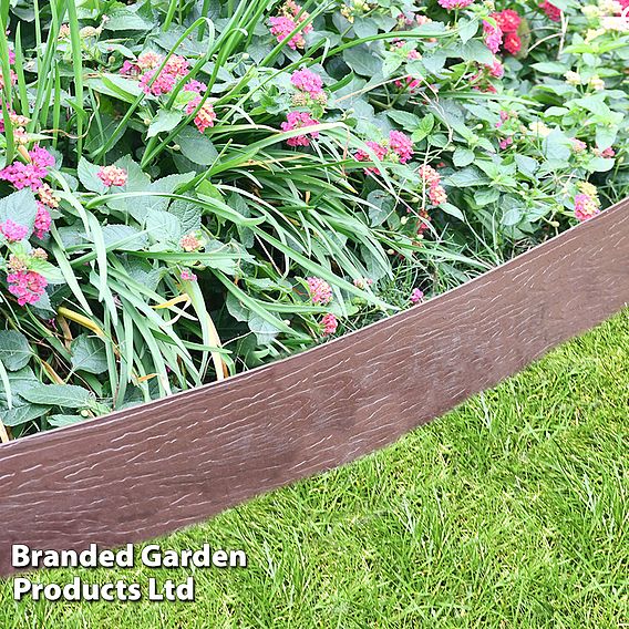 Garden Border Wood Effect Edging