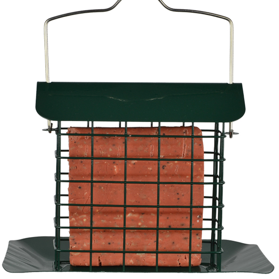 Suet Block Feeder with Tray