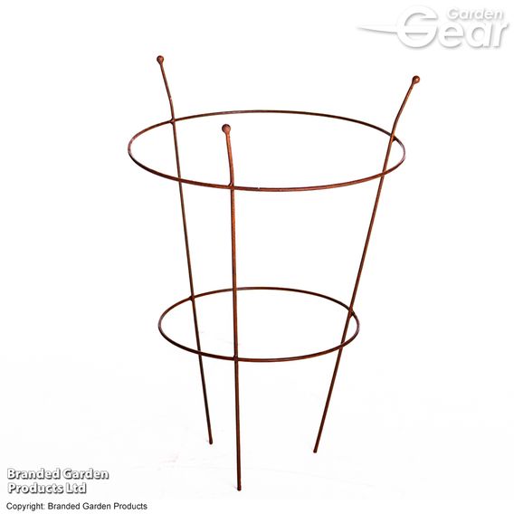 Garden Gear - Rust Effect Peony Plant Frame