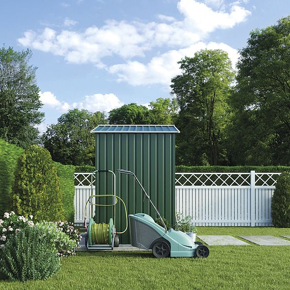 Garden Gear Apex Metal Shed 7 x 4.2FT