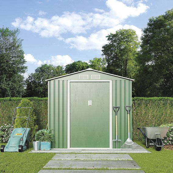 Garden Gear Apex Metal Shed 7 x 4.2FT