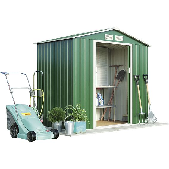 Garden Gear Apex Metal Shed 7 x 4.2FT