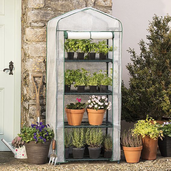 Garden Grow Premium Portable 4 Tier Greenhouse