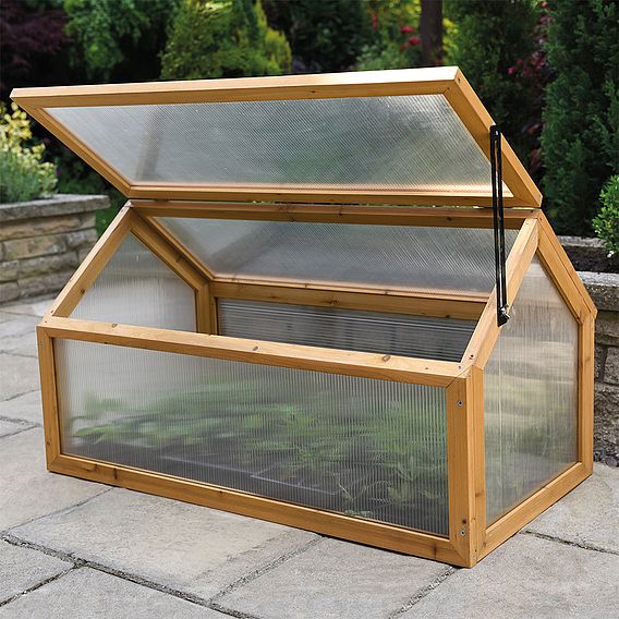 Garden Grow Wooden Cold Frame