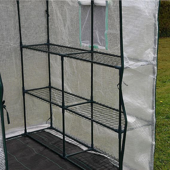 Garden Grow Premium Portable 12 Shelf Greenhouse