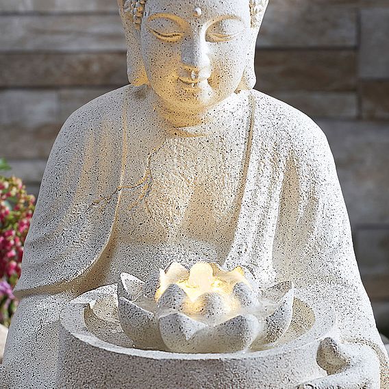 Serenity Serene Buddha Water Feature