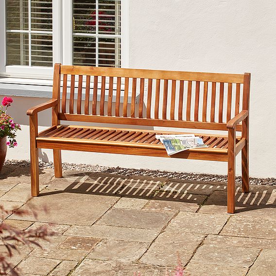 Garden Gear Acacia 3-Seater Garden Bench