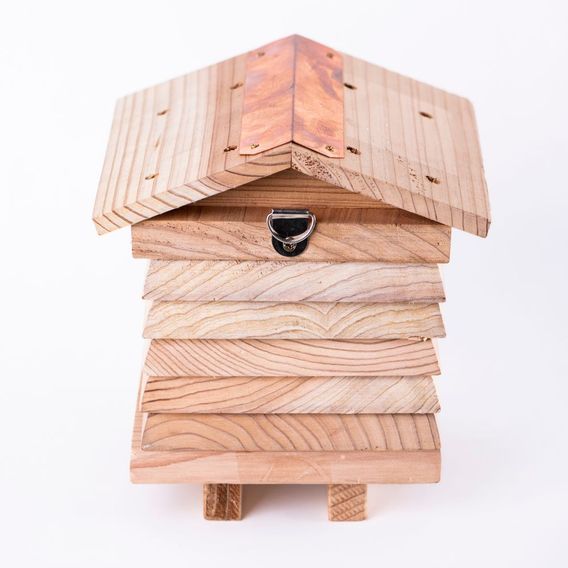 Garden Gear - Wooden Bee Hive Hotel