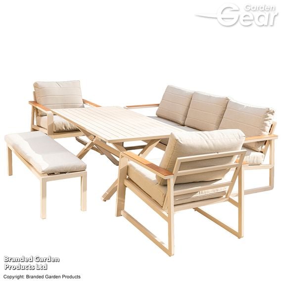 Garden Gear - Seville Luxury Aluminium Sofa Set
