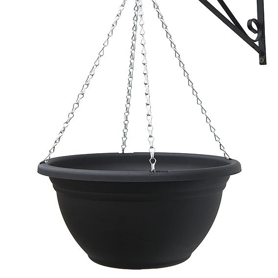 Black Hanging Basket