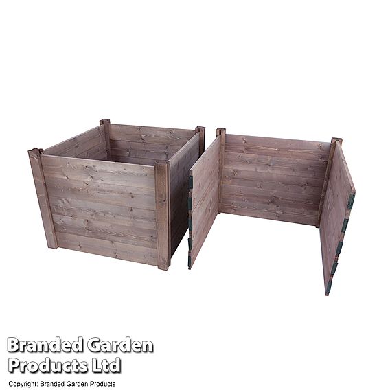 Modular Wooden Compost Bin