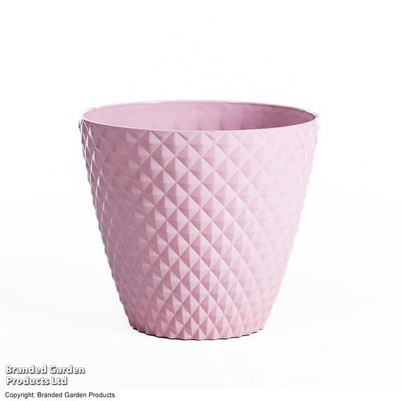 Garden Gear - Powder Pink Diamond Planter