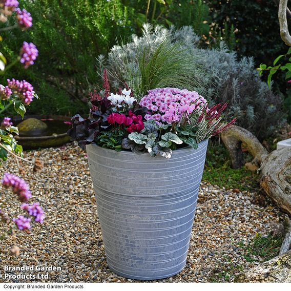 Caesar Trinity Marble Effect Planter