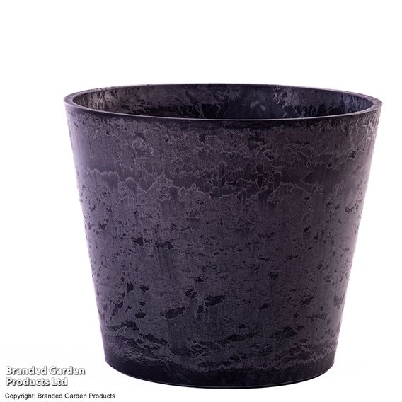 Caesar Charcoal Marble Effect Planters